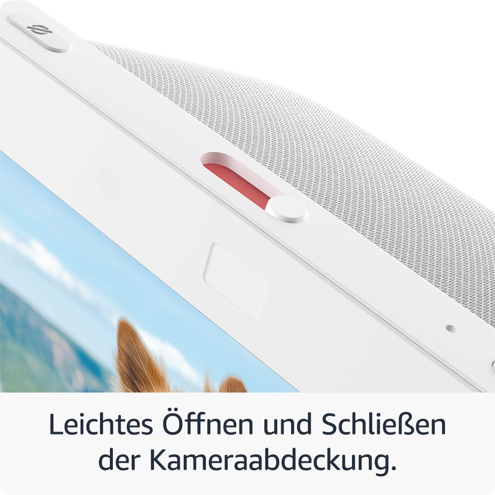 Smart Display 8 Zoll mit HD Touchscreen, 3D Audio, Smart-Home-Steuerung, Videotelefonie & Entertainment – Anthrazit