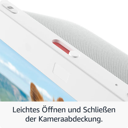 Smart Display 8 Zoll mit HD Touchscreen, 3D Audio, Smart-Home-Steuerung, Videotelefonie & Entertainment – Anthrazit